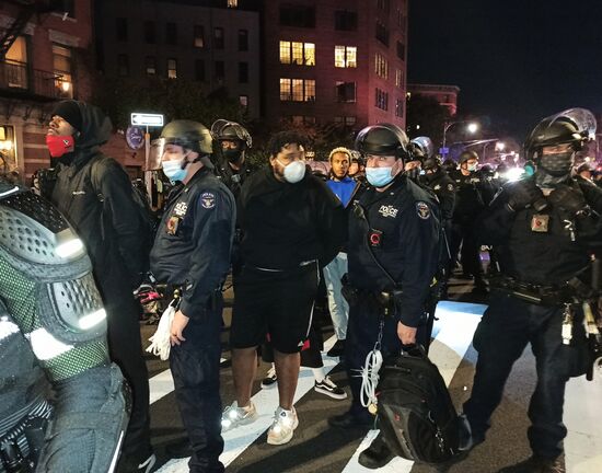 Протесты в США