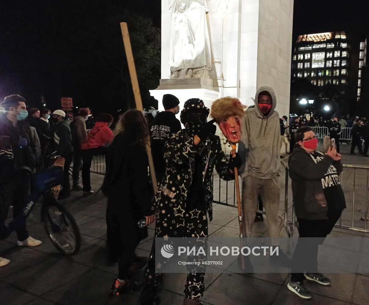 Протесты в США