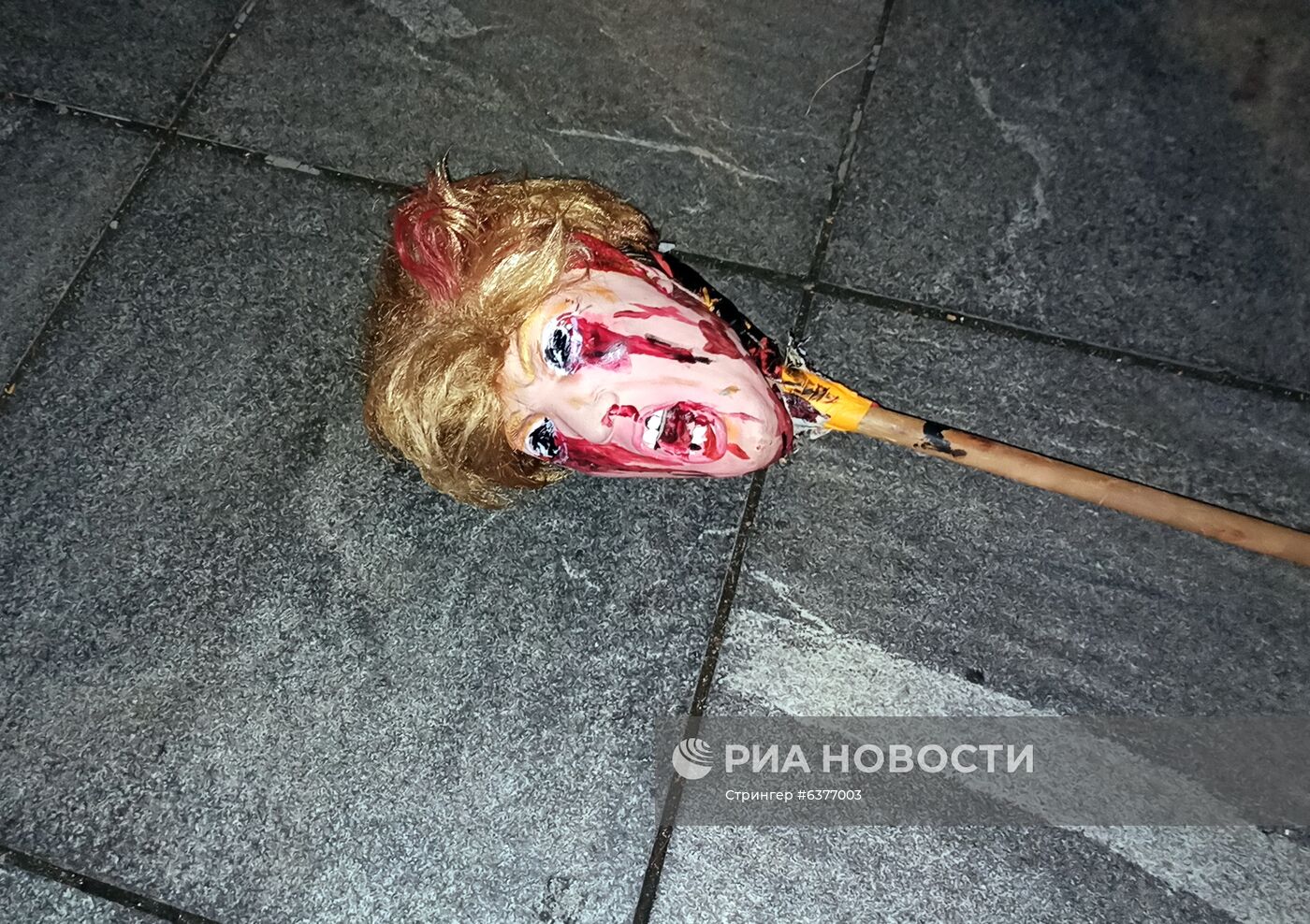 Протесты в США