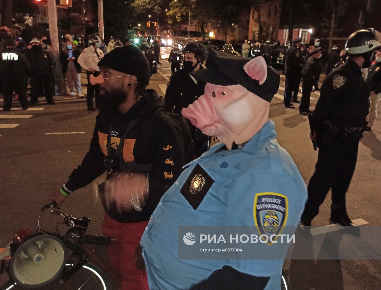 Протесты в США