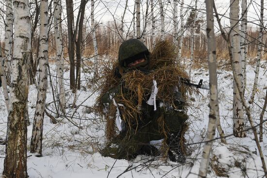 Подготовка разведчиков в Новосибирском высшем военном командном училище