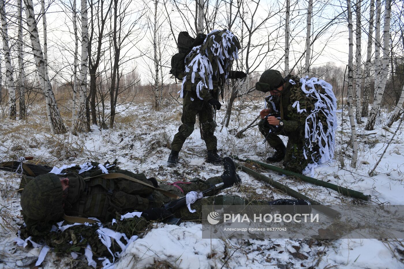 Подготовка разведчиков в Новосибирском высшем военном командном училище