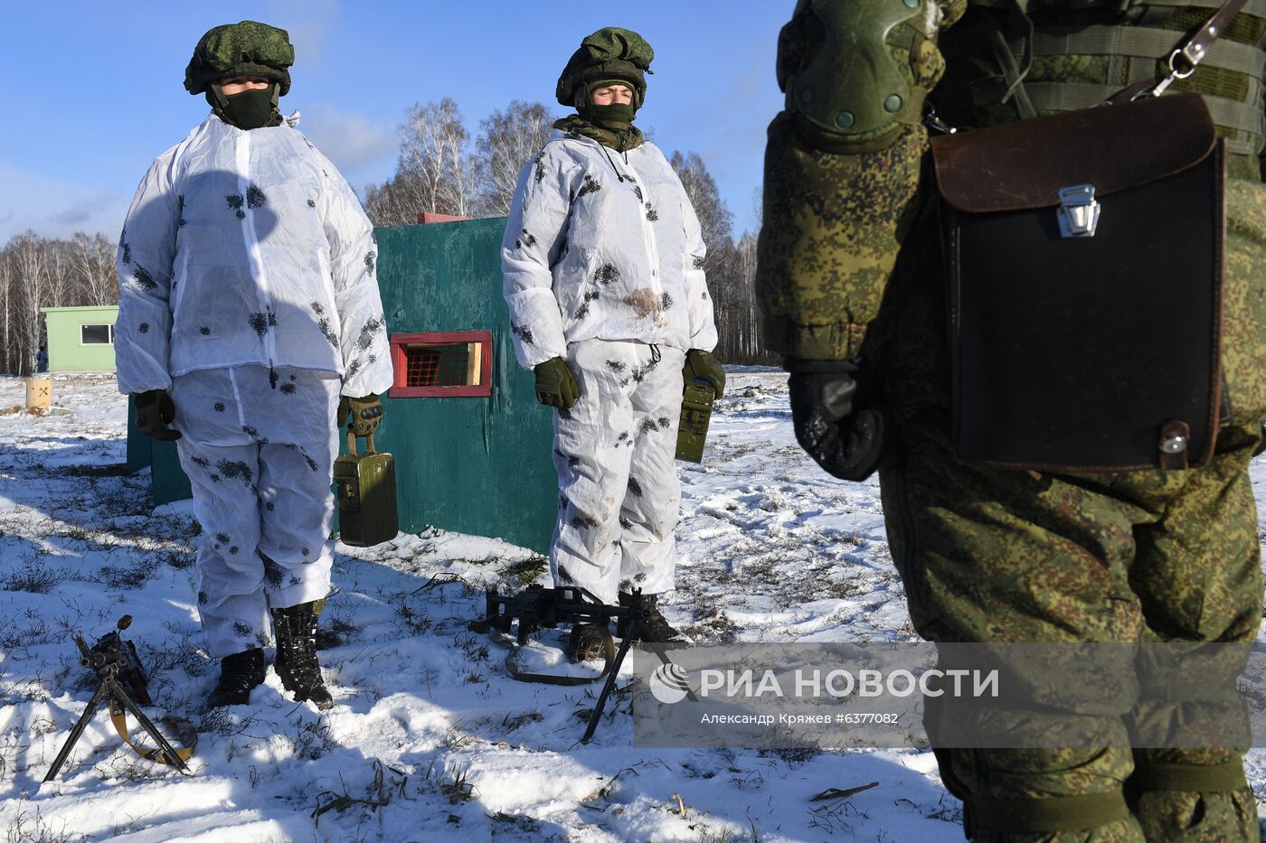 Подготовка разведчиков в Новосибирском высшем военном командном училище