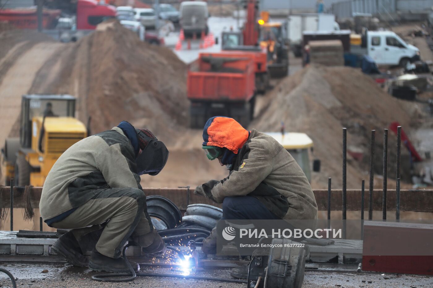 Строительство Юго-Восточной хорды в Москве