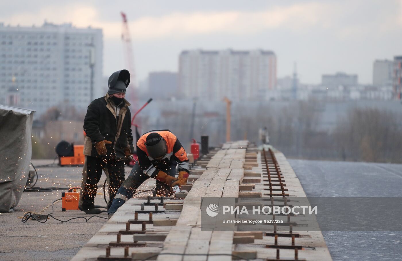 Строительство Юго-Восточной хорды в Москве