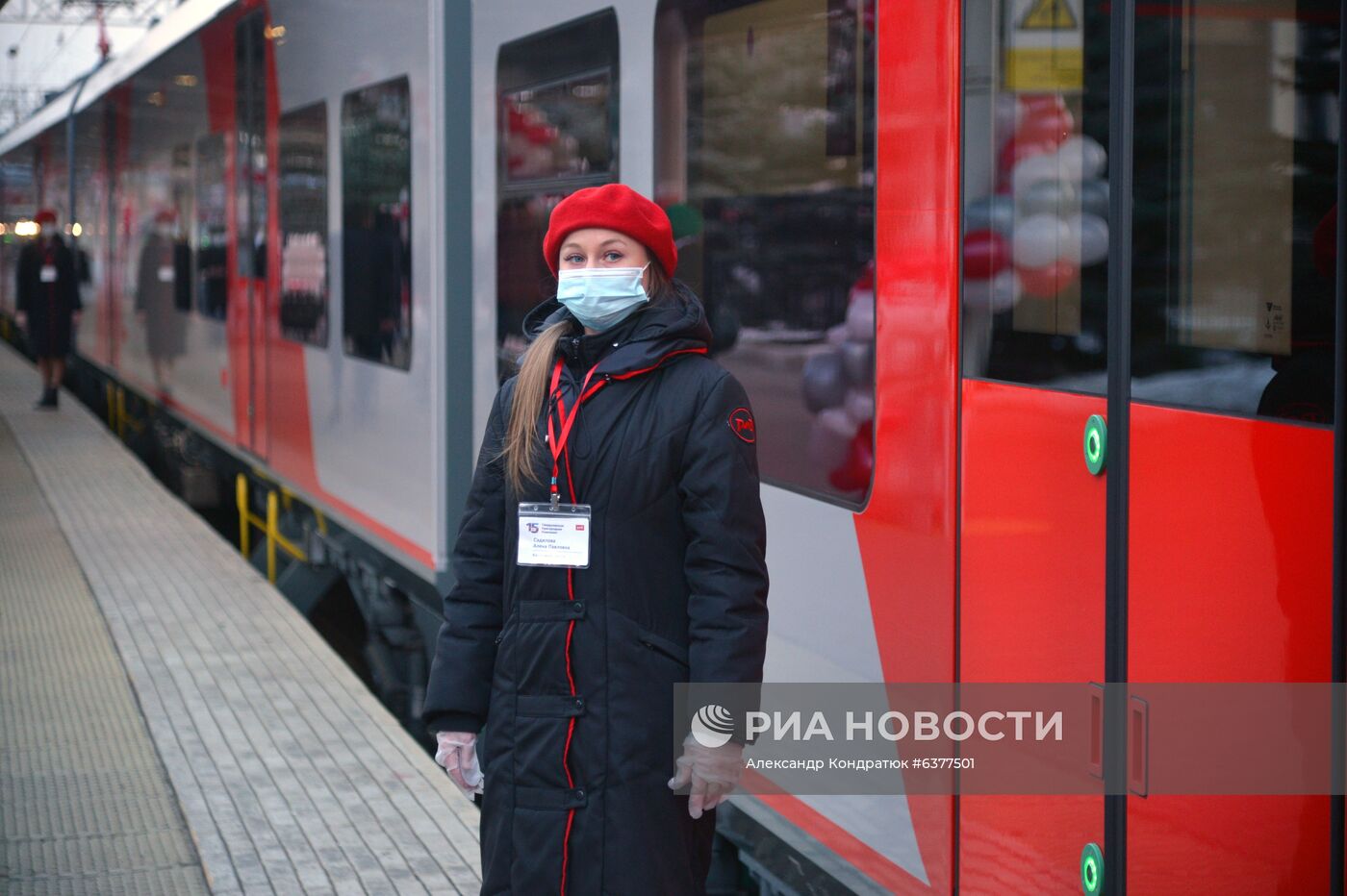 Первый рейс скоростного поезда "Ласточка" по маршруту Челябинск - Магнитогорск 