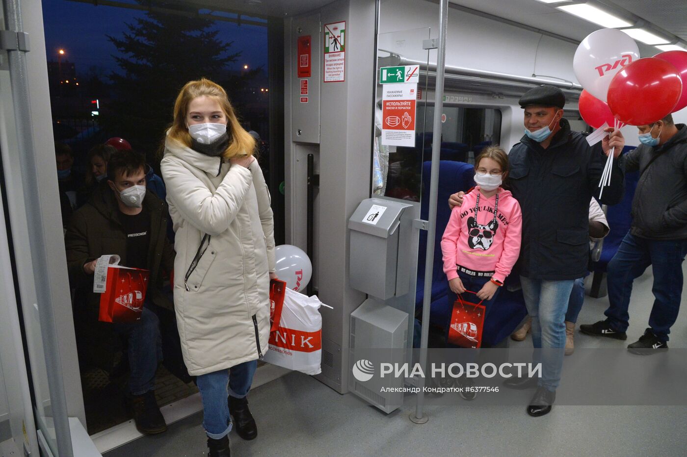 Первый рейс скоростного поезда "Ласточка" по маршруту Челябинск - Магнитогорск 