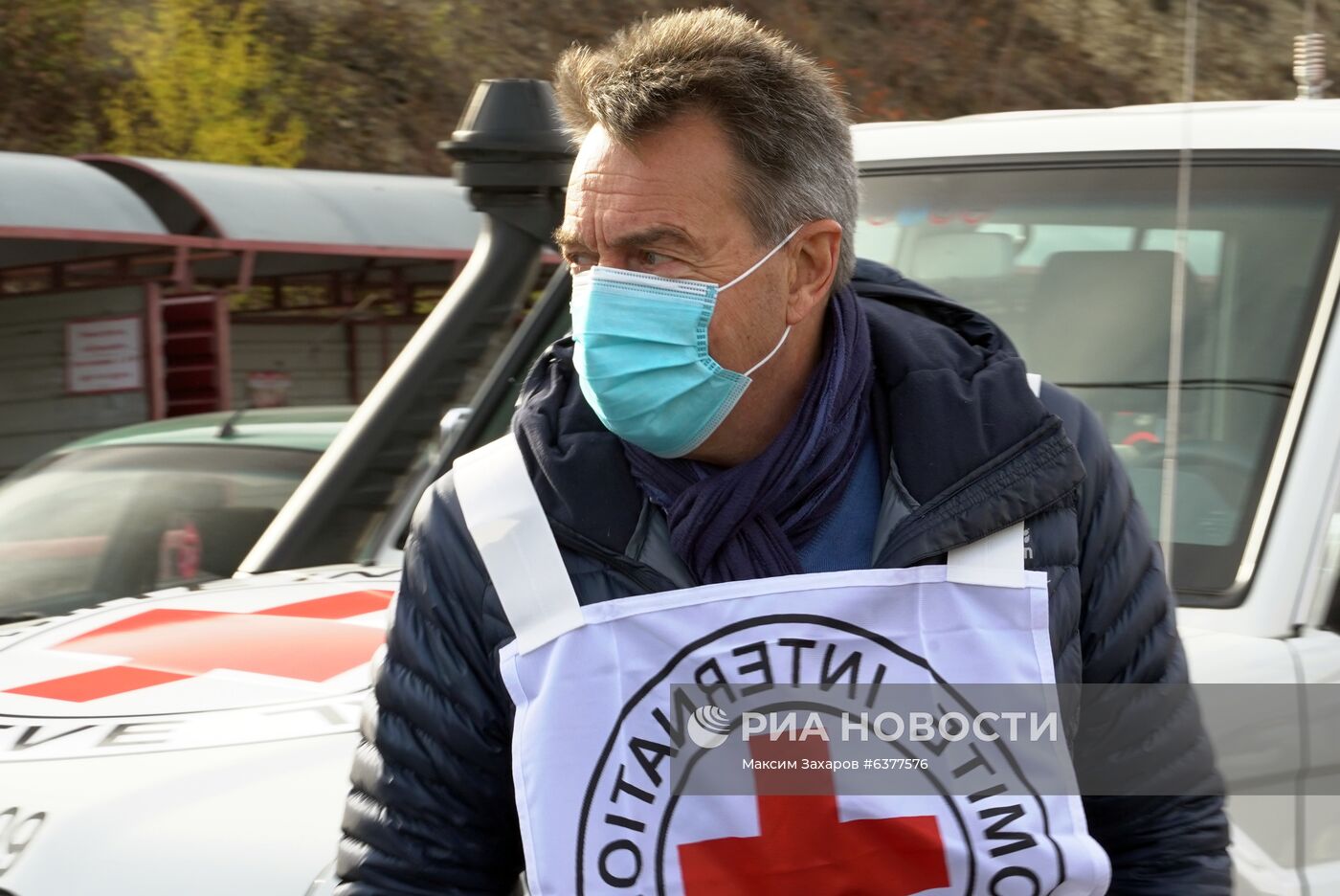 Глава Красного Креста П. Маурер посетил Донбасс