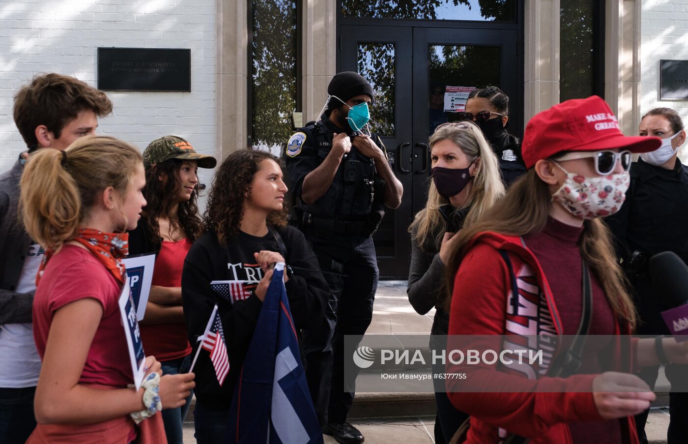 Протесты в США