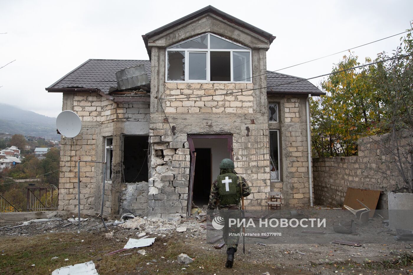 Нагорный Карабах во время обострения конфликта