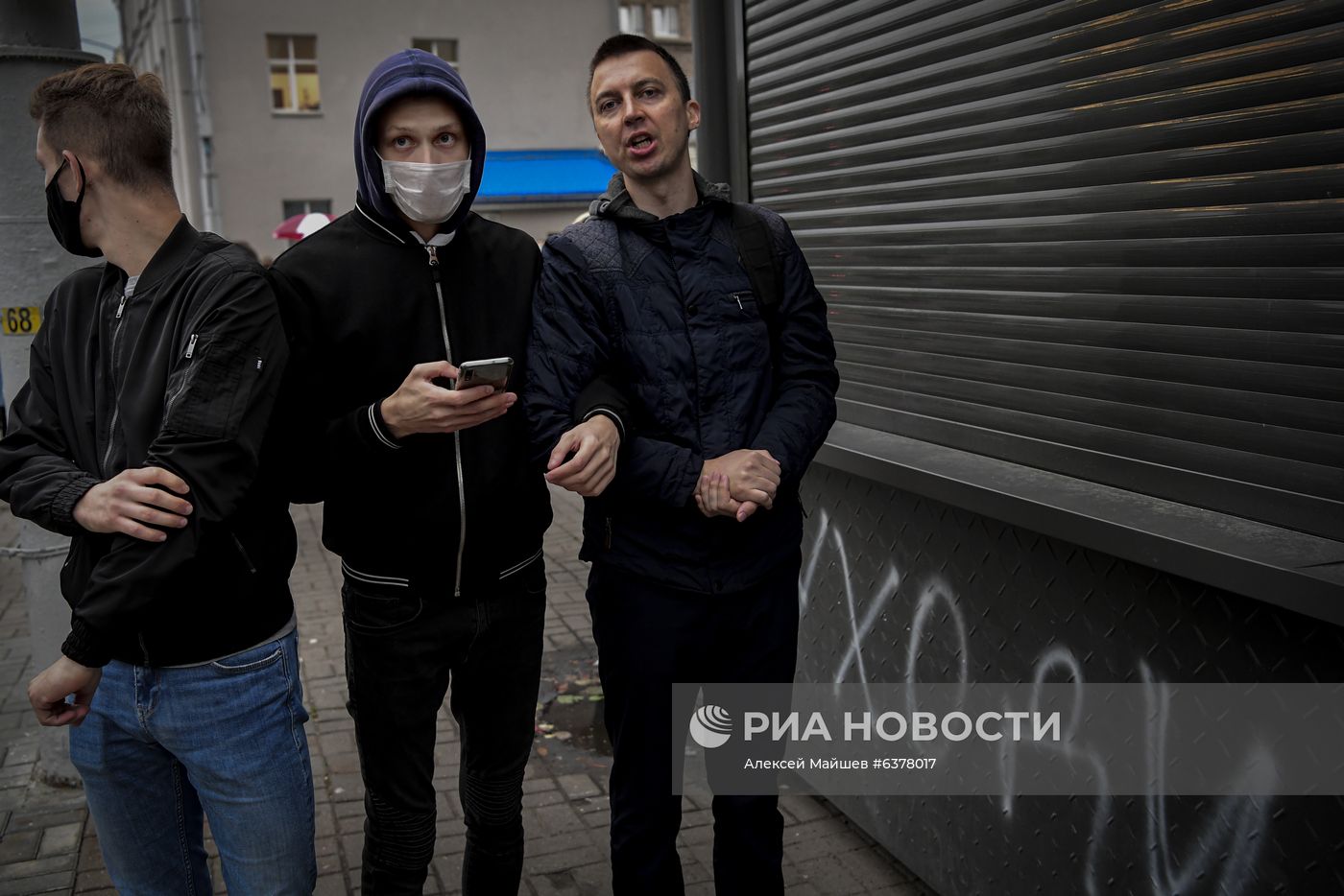 Акция оппозиции в Минске