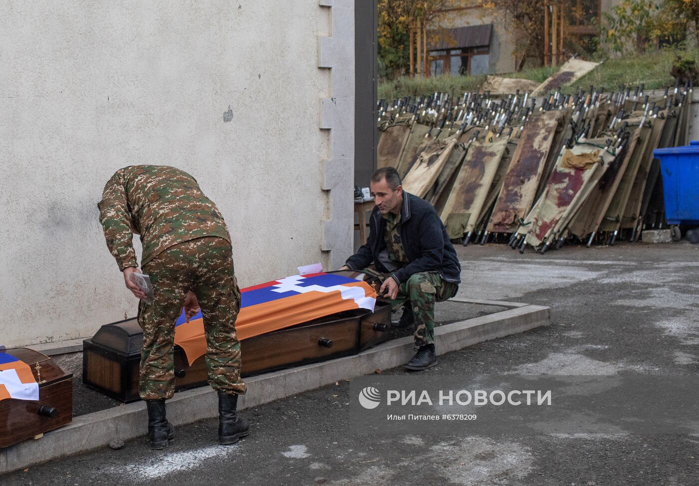 Нагорный Карабах во время обострения конфликта