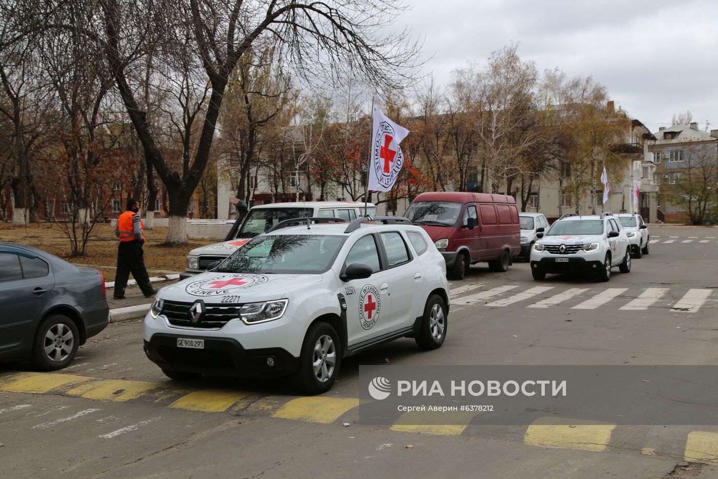 Глава Красного Креста П. Маурер посетил Донбасс