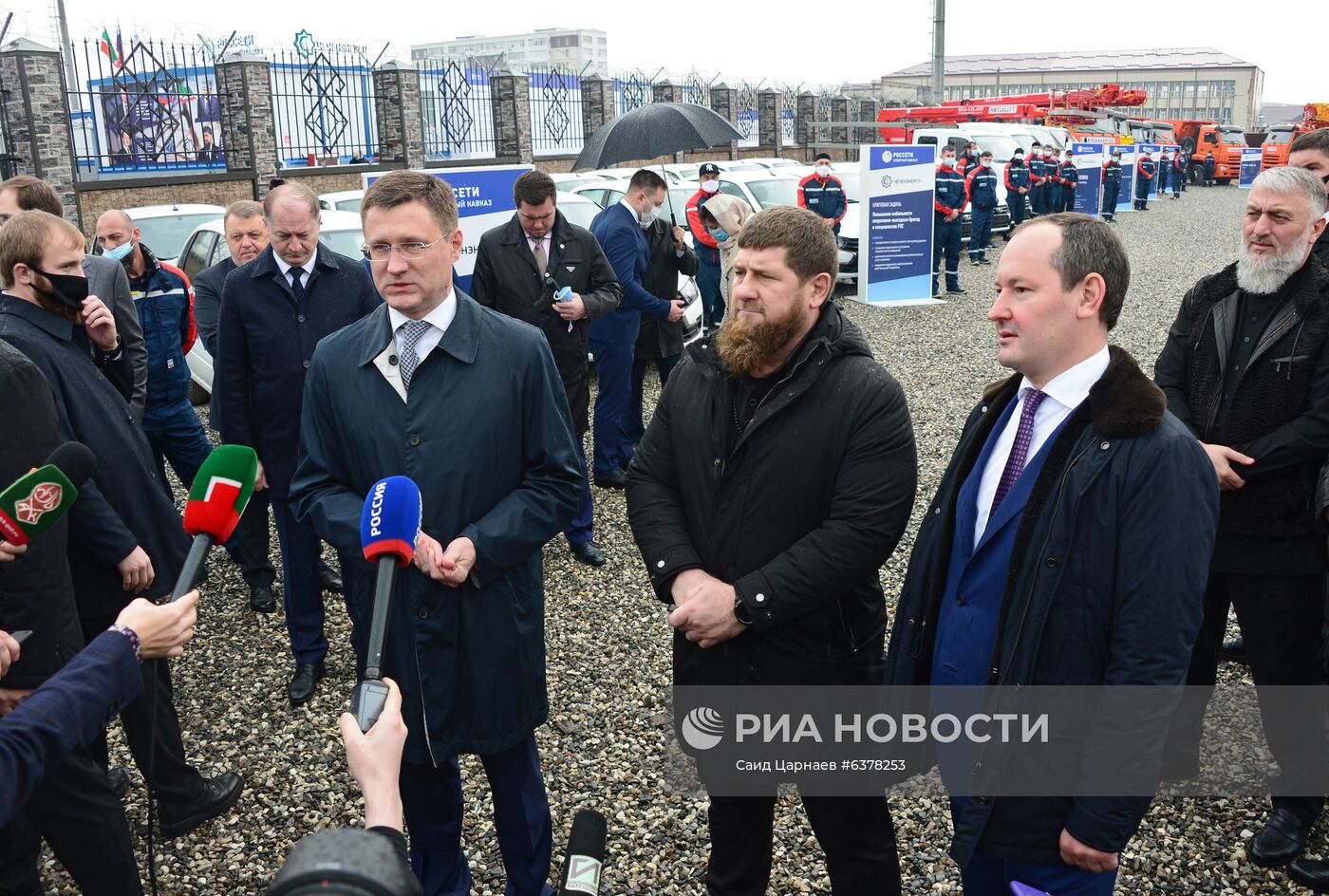 Рабочая поездка министра энергетики РФ А. Новака в Северо Кавказский Федеральный округ 