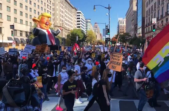 Протесты в США