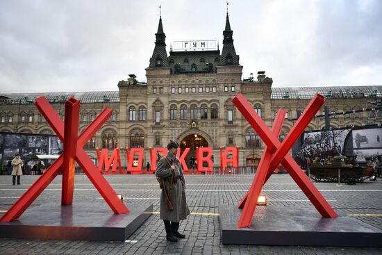 Музей инсталляций под открытым небом на Красной площади 