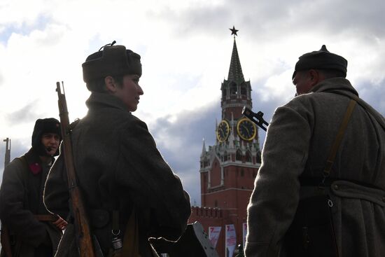 Музей инсталляций под открытым небом на Красной площади 