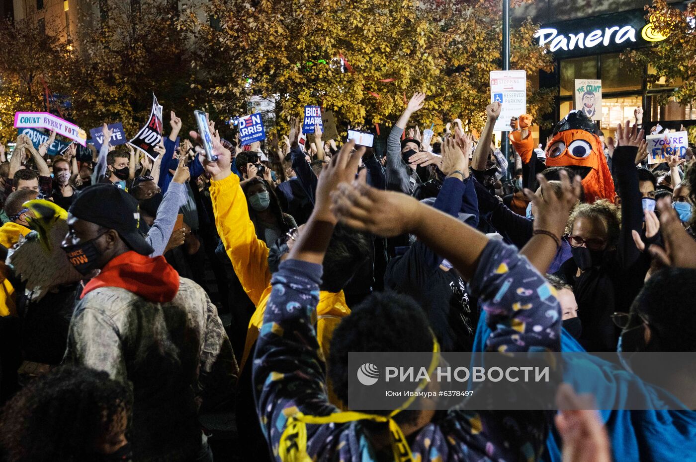 Протесты в США