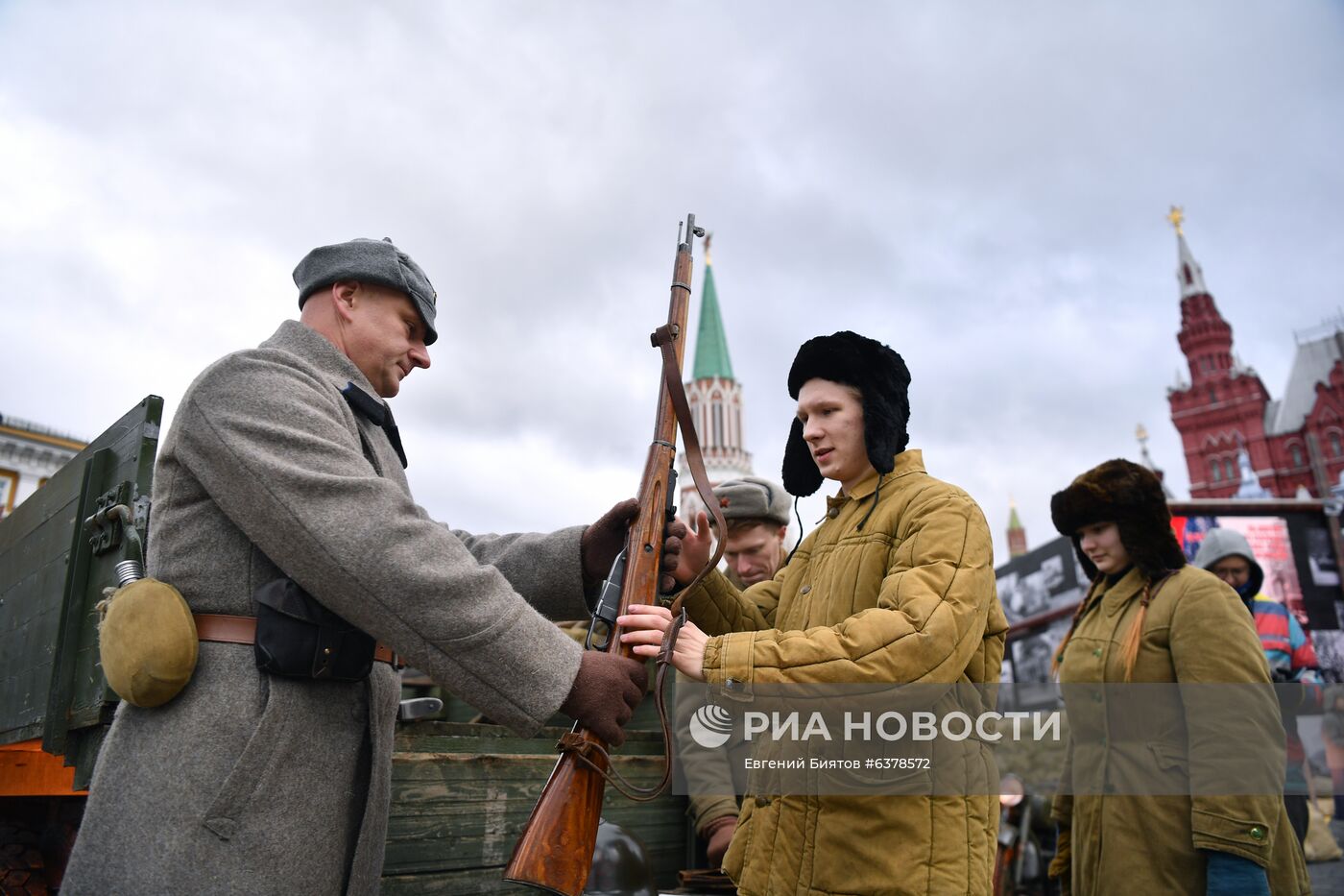 Музей инсталляций под открытым небом на Красной площади