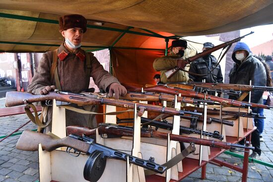 Музей инсталляций под открытым небом на Красной площади 