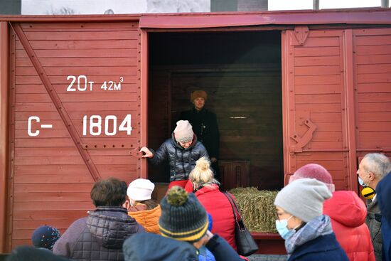 Музей инсталляций под открытым небом на Красной площади 