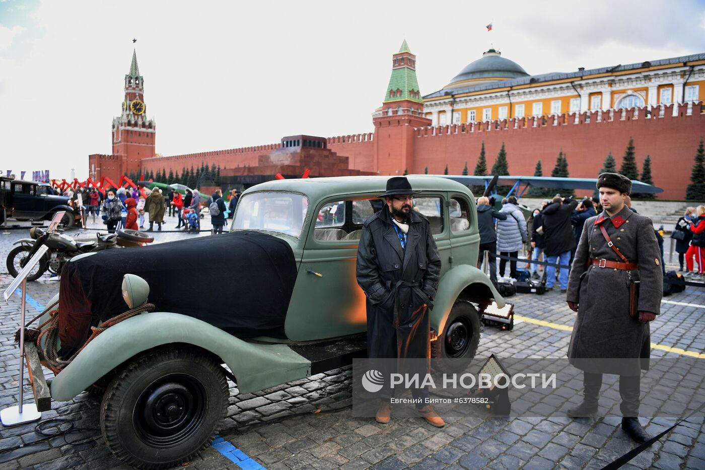 Музей инсталляций под открытым небом на Красной площади