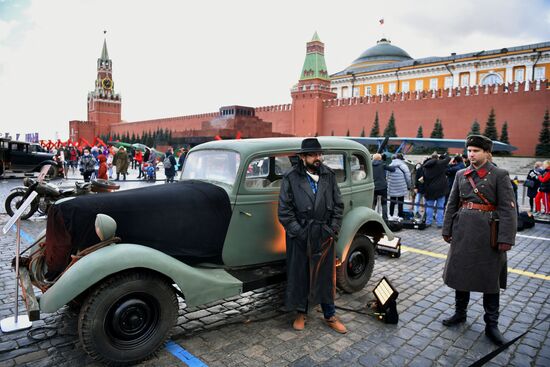Музей инсталляций под открытым небом на Красной площади 