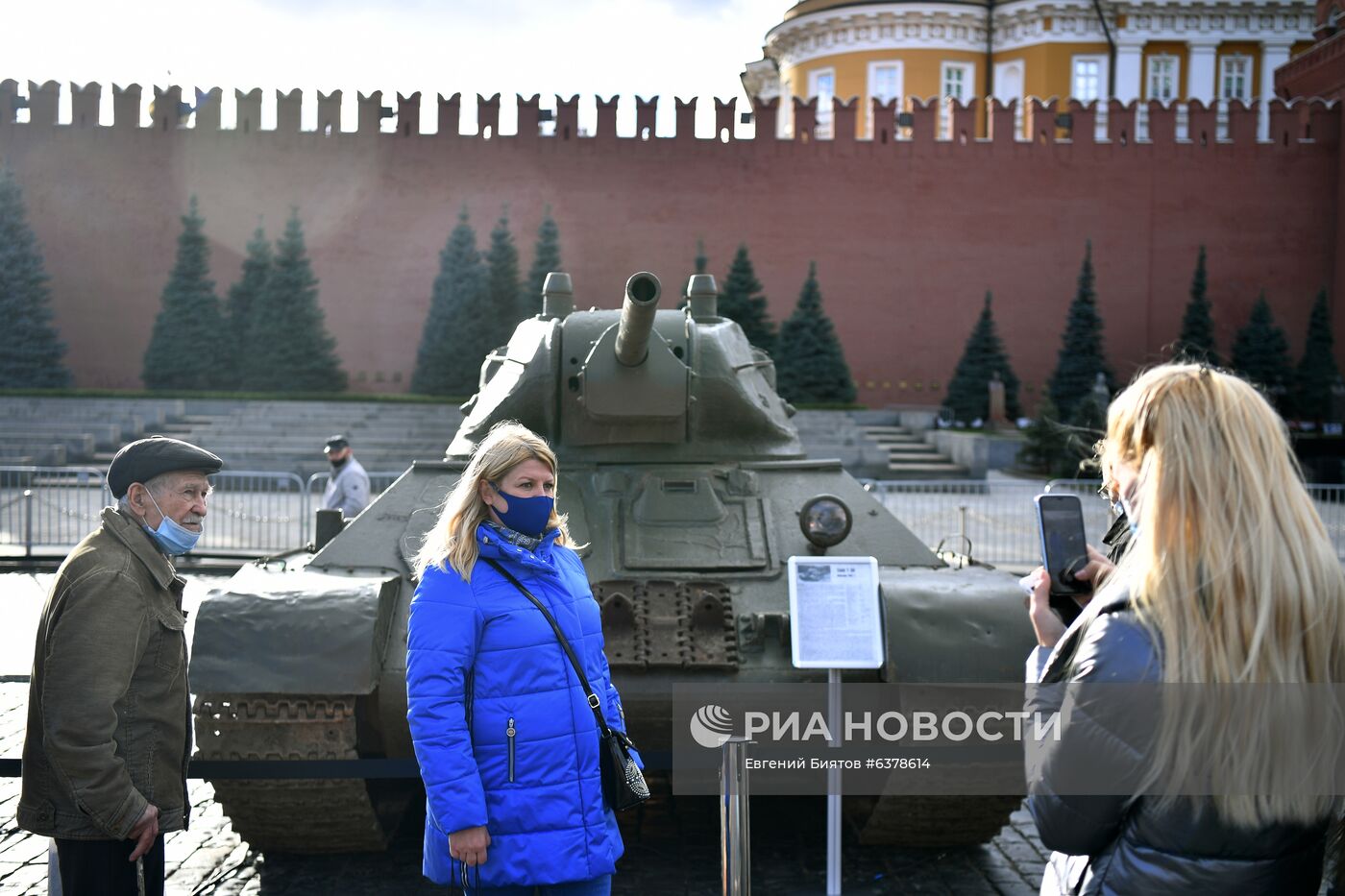 Музей инсталляций под открытым небом на Красной площади
