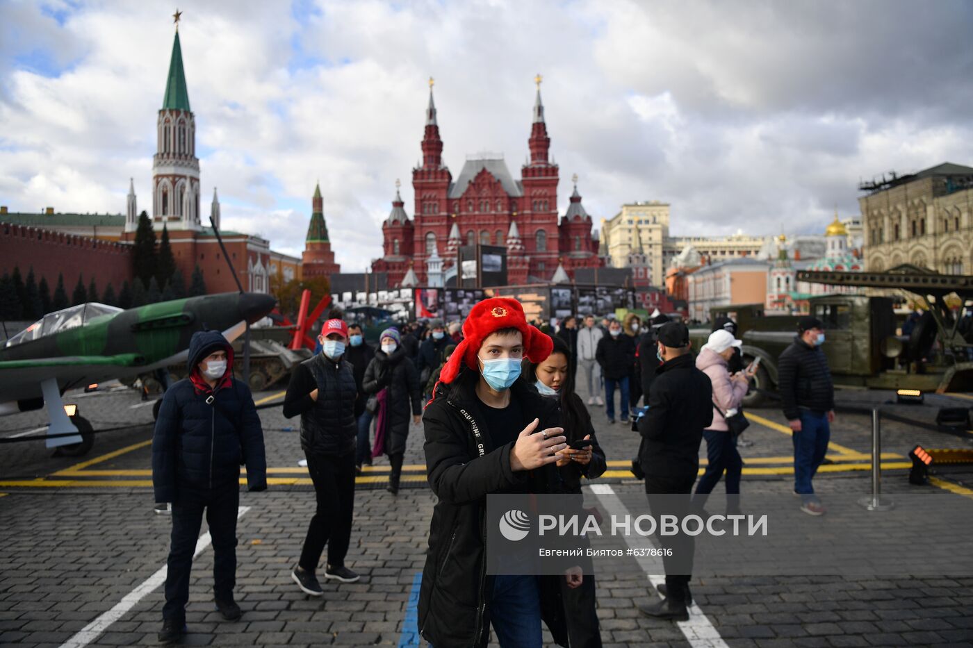 Музей инсталляций под открытым небом на Красной площади