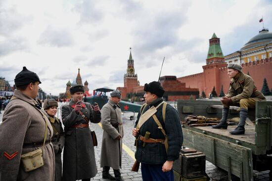 Музей инсталляций под открытым небом на Красной площади 