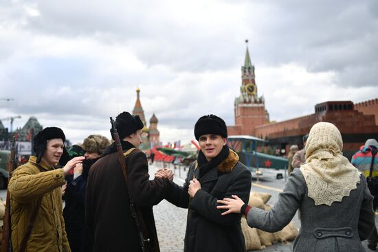 Музей инсталляций под открытым небом на Красной площади 