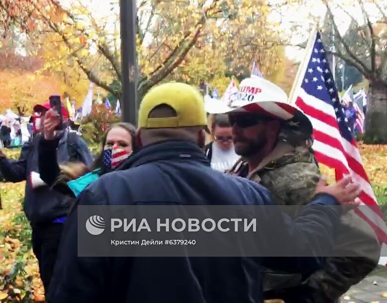 Протесты в США