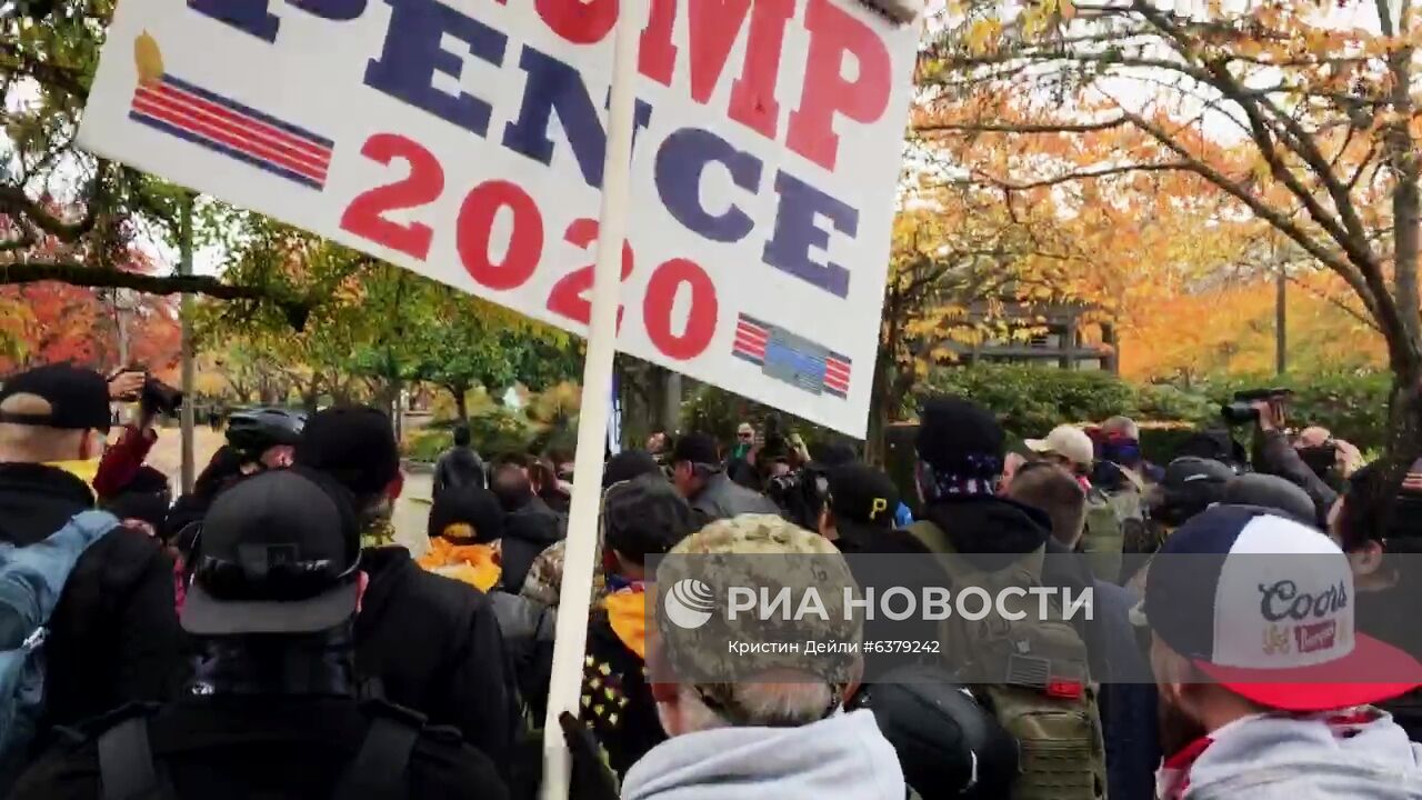 Протесты в США