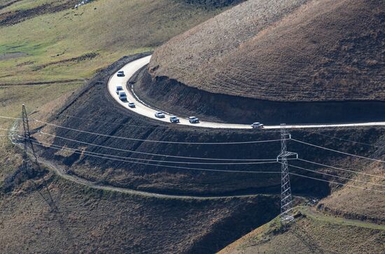 Нагорный Карабах во время обострения конфликта