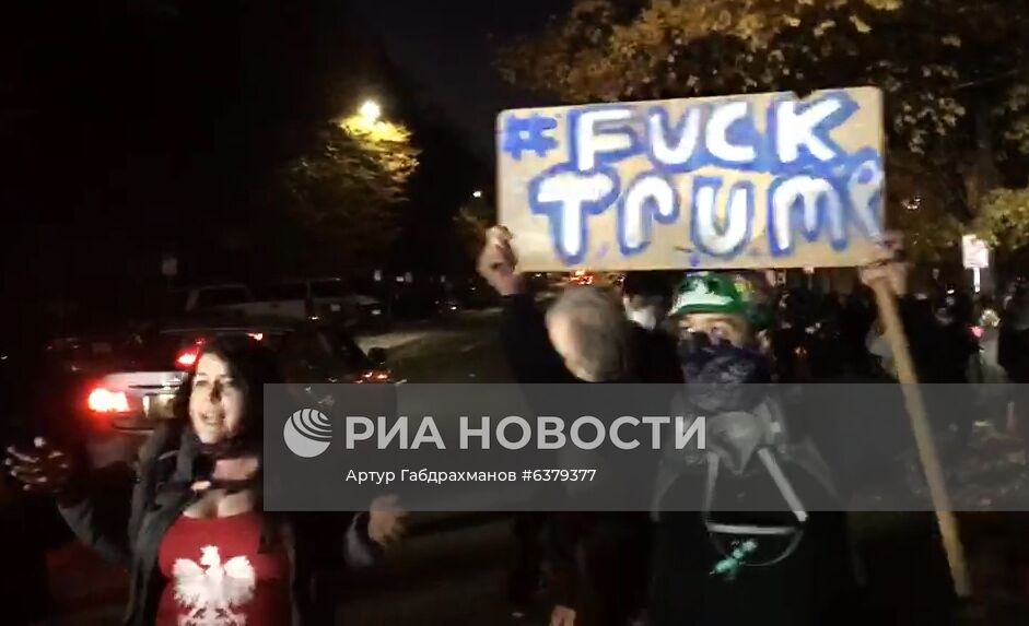 Протесты в США