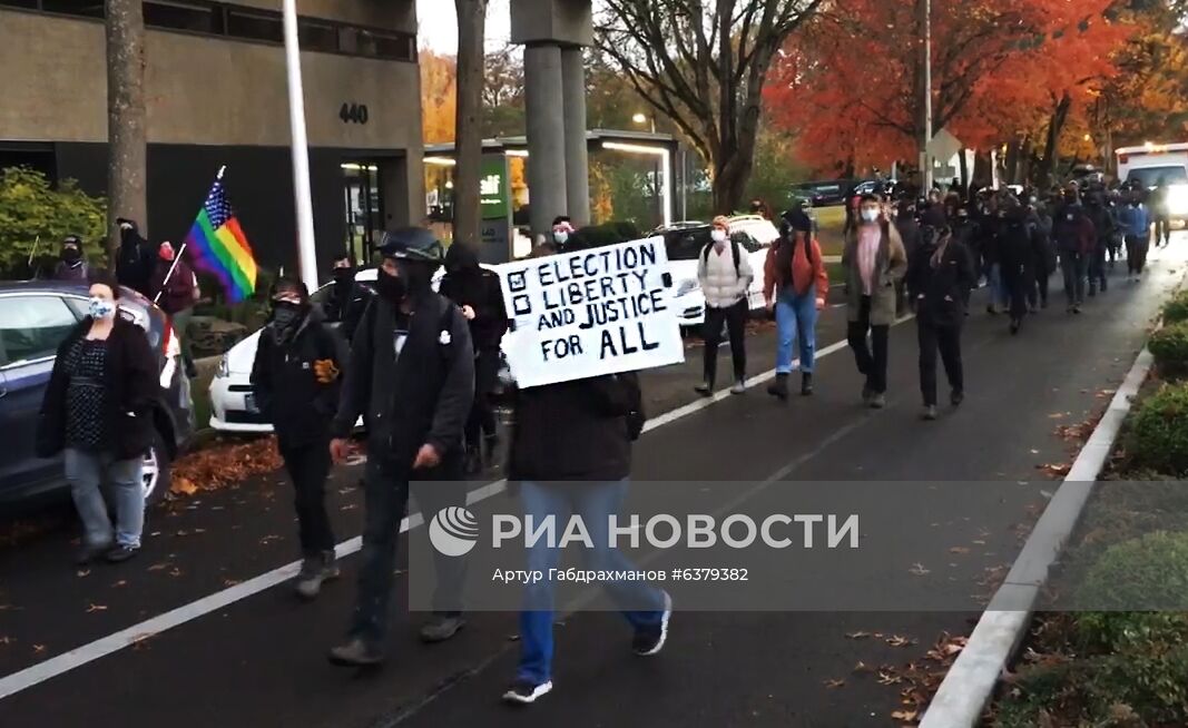 Протесты в США