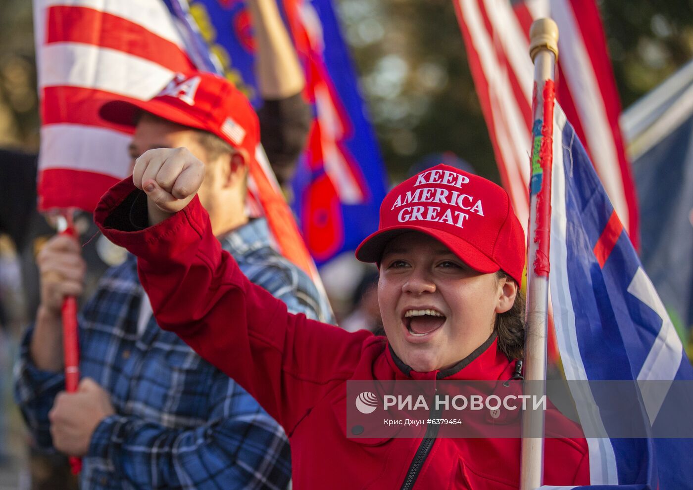 Протесты в США