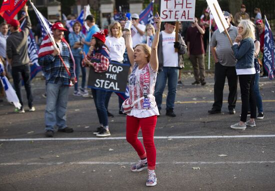 Протесты в США