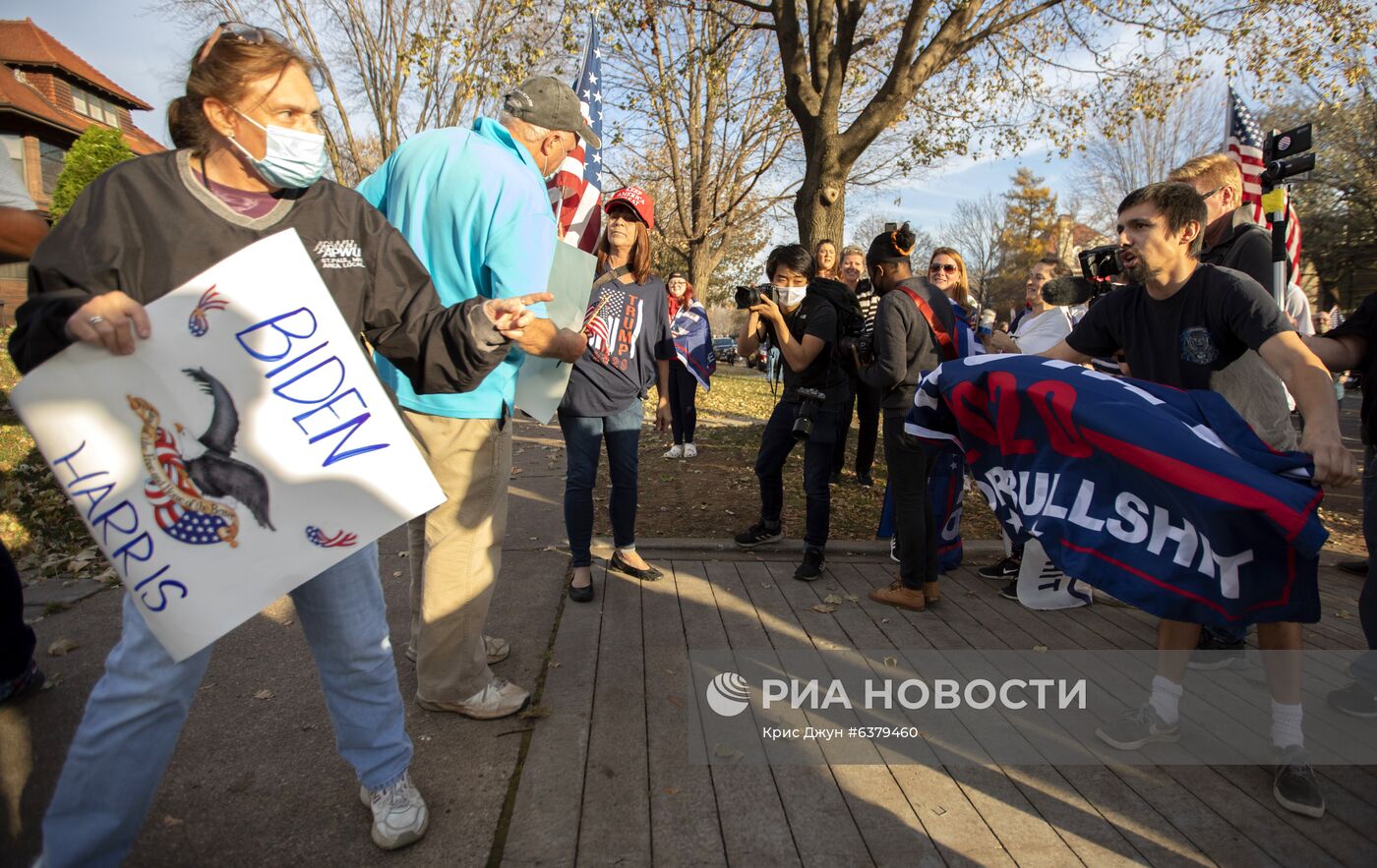 Протесты в США