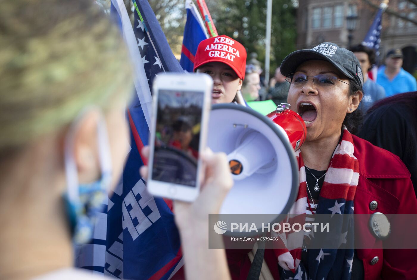 Протесты в США