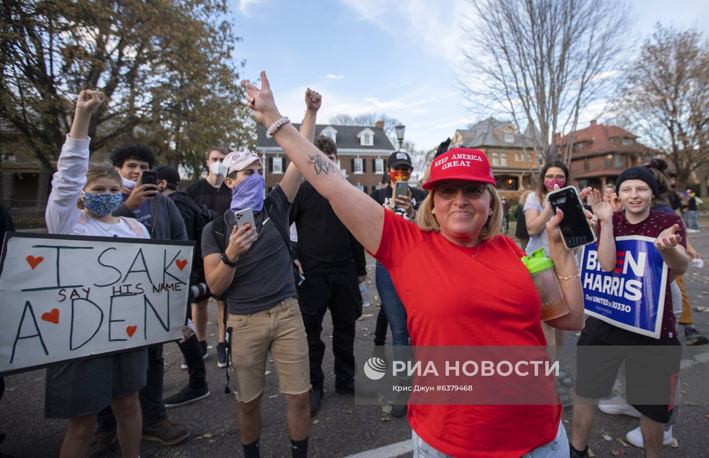 Протесты в США