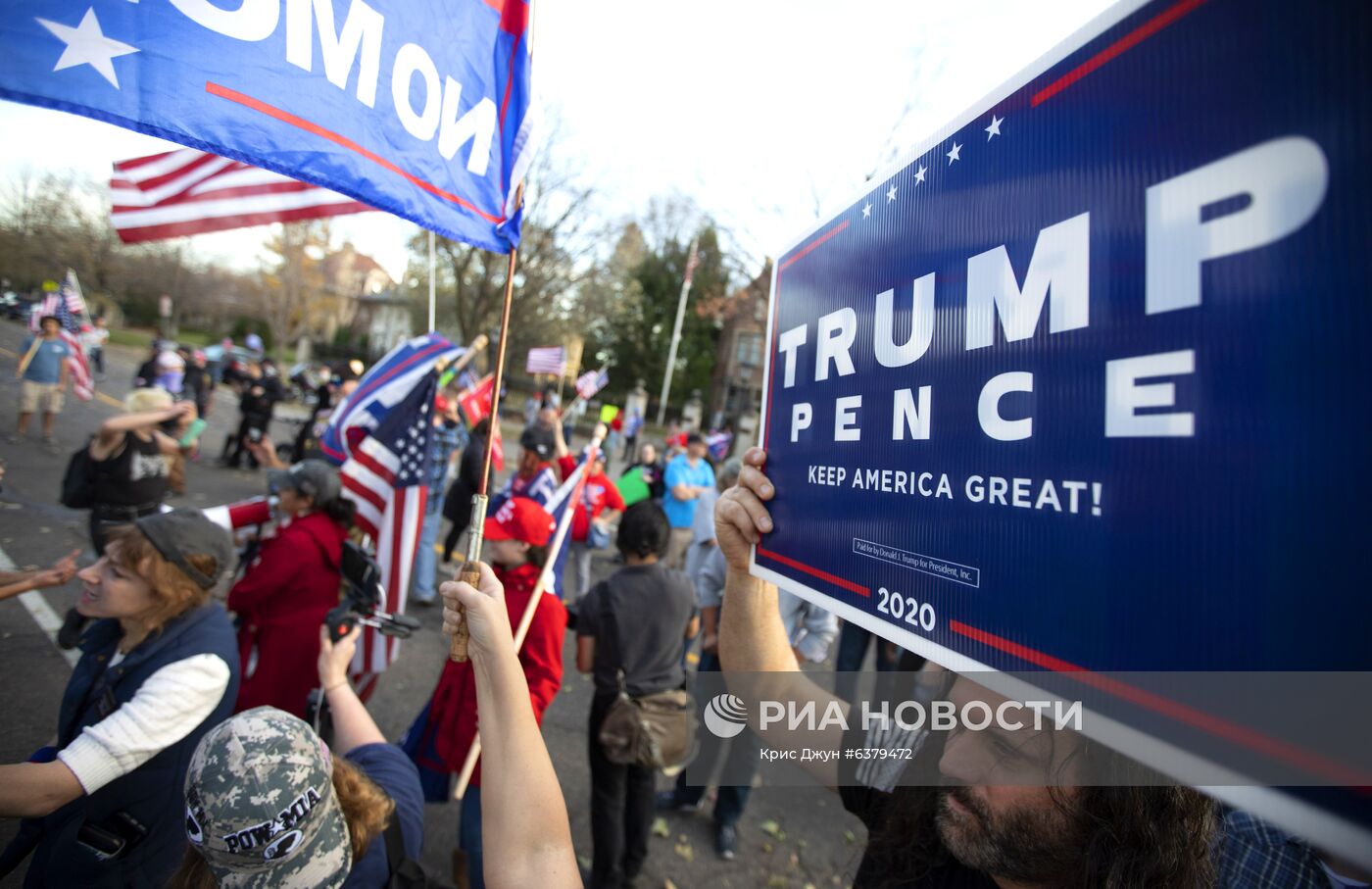 Протесты в США