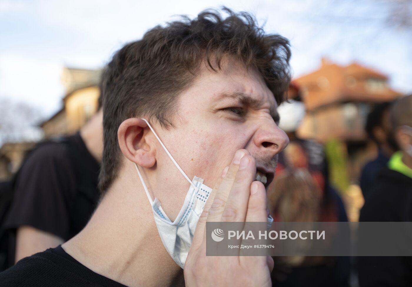 Протесты в США