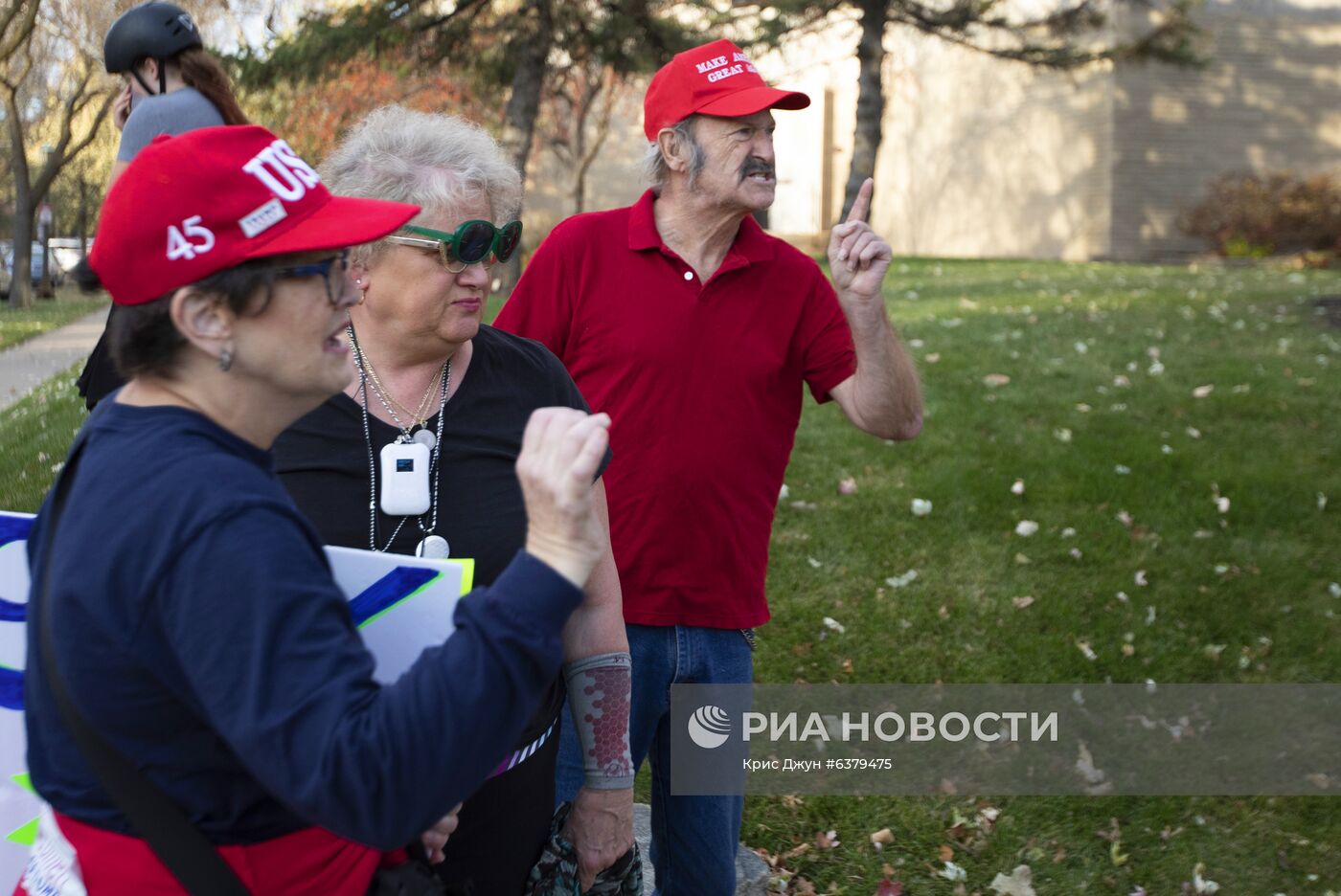 Протесты в США