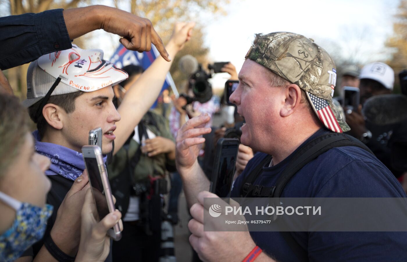 Протесты в США