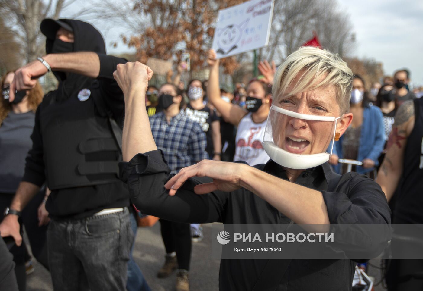 Протесты в США