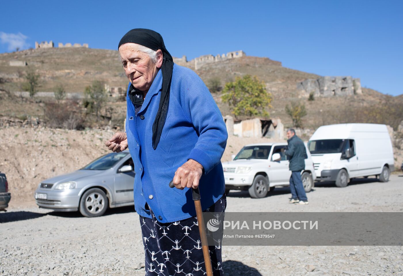 Нагорный Карабах во время обострения конфликта