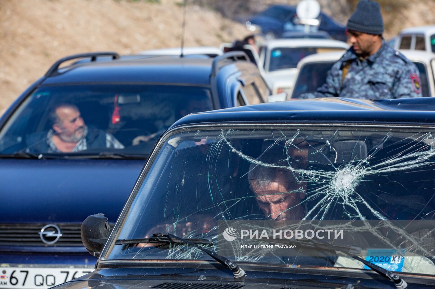 Нагорный Карабах во время обострения конфликта