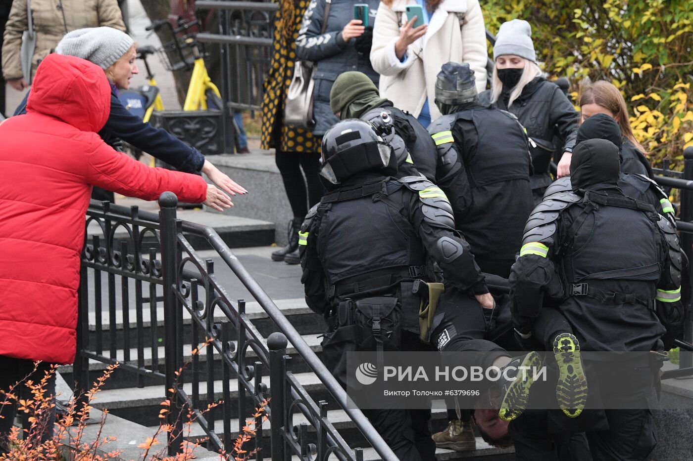 Акция протеста в Минске