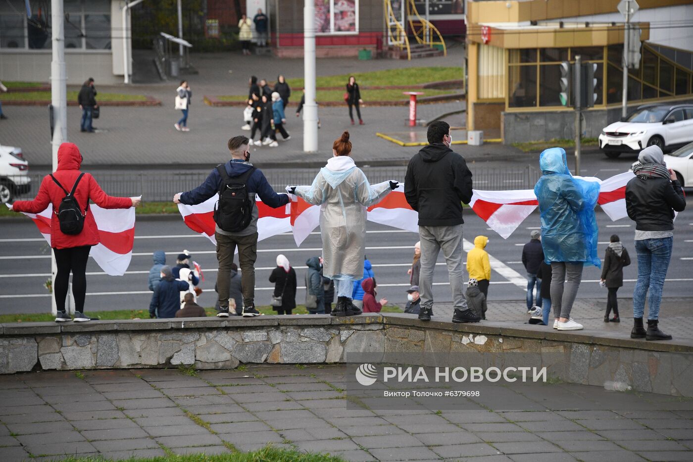 Акция протеста в Минске